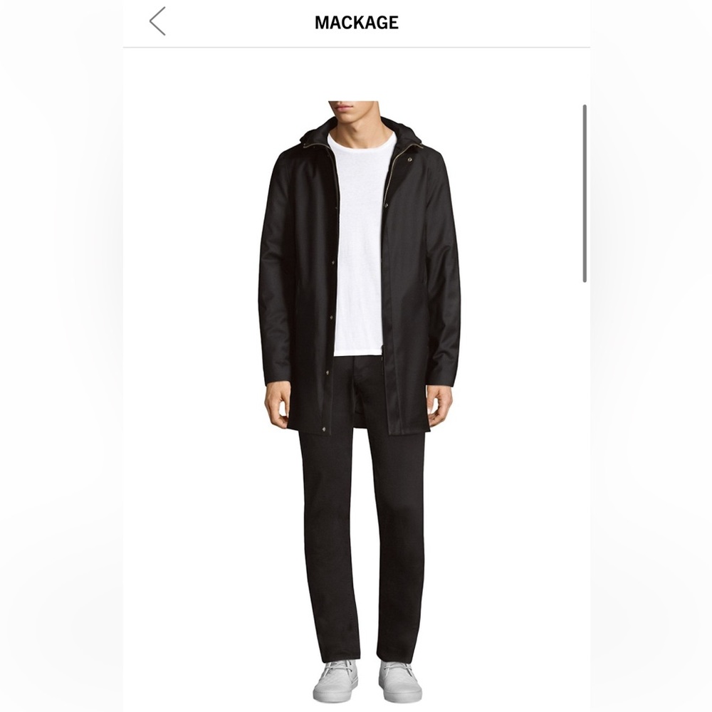 Mackage Hooded Water-Resistant Down Coat